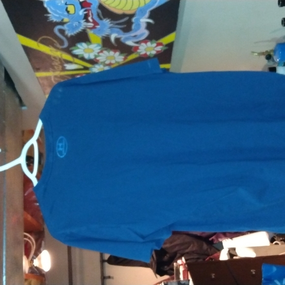 Royal Blue Men's "Loose" fit Under Armour T-Shirt - Picture 3 of 5